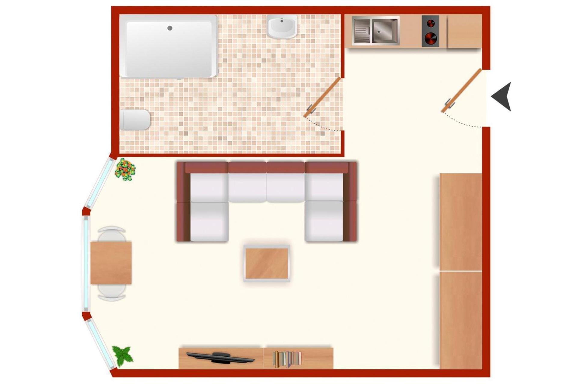 Haus Panorama Laboe Wohnung 5 Esterno foto